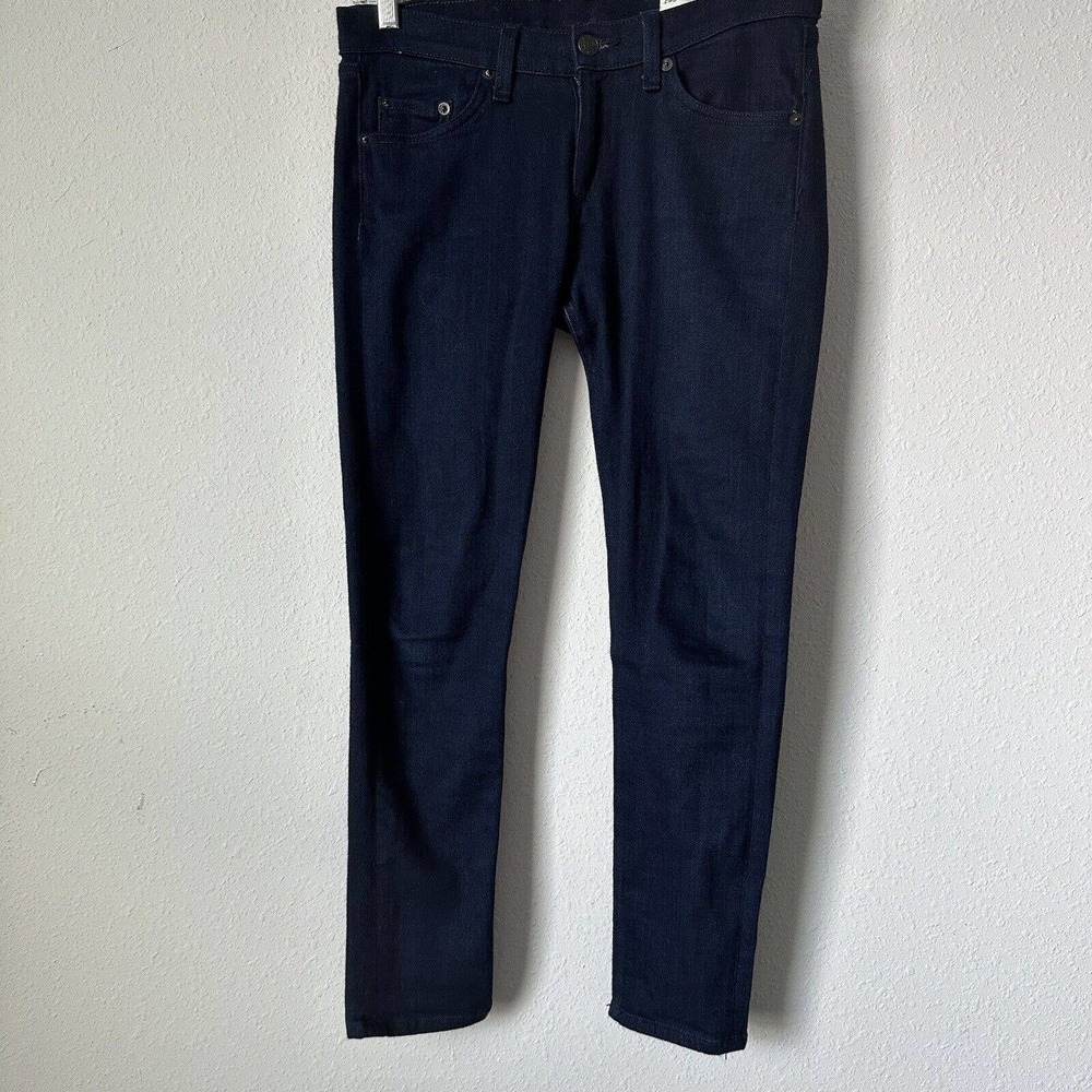 Rag and Bone Indigo Capri Cropped Skinny Jeans Sz 26